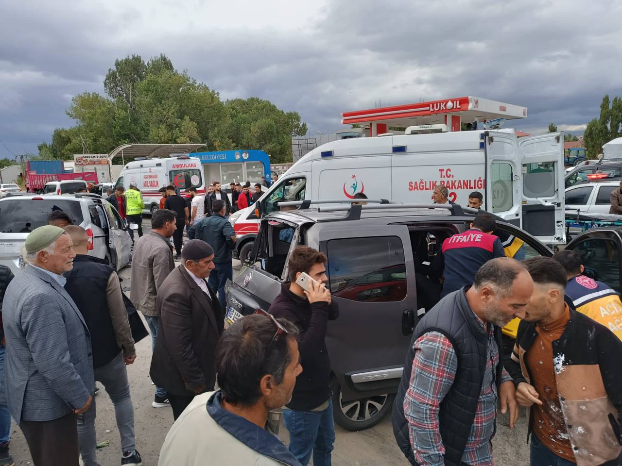 Ağrı'da trafik kazası: 6 yaralı