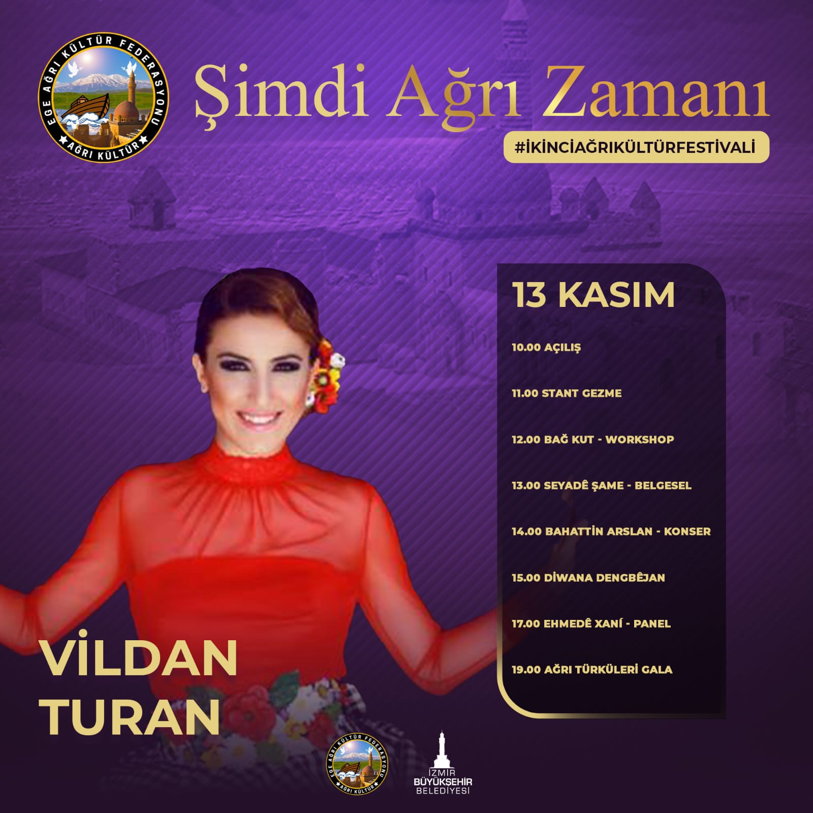 Ağrılılar 2.'si düzenlenecek olan "Ağrı Kültür Festivali'ne" hazırlanıyor
