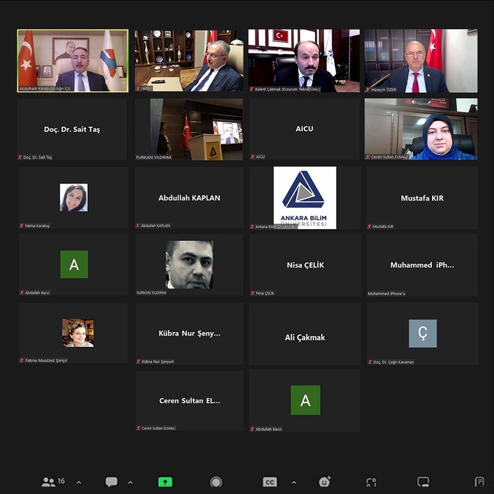 Rektör Karabulut, 2. Uluslararası Temel ve Uygulamalı Matematik Bilimlerinde Güncel Gelişmeler Sempozyumuna katıldı