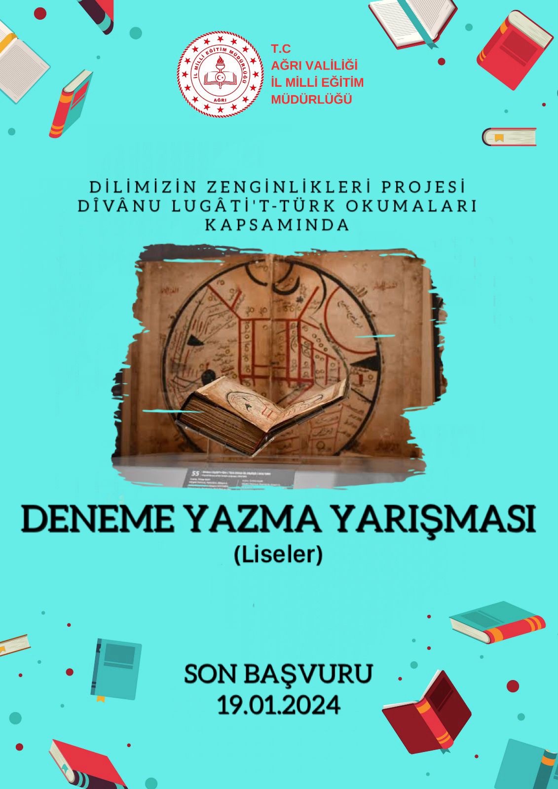 Ağrı’da öğrenciler Dede Korkut ve Dîvanu Lügati’t-Türk’ten esinlenerek yarışacak