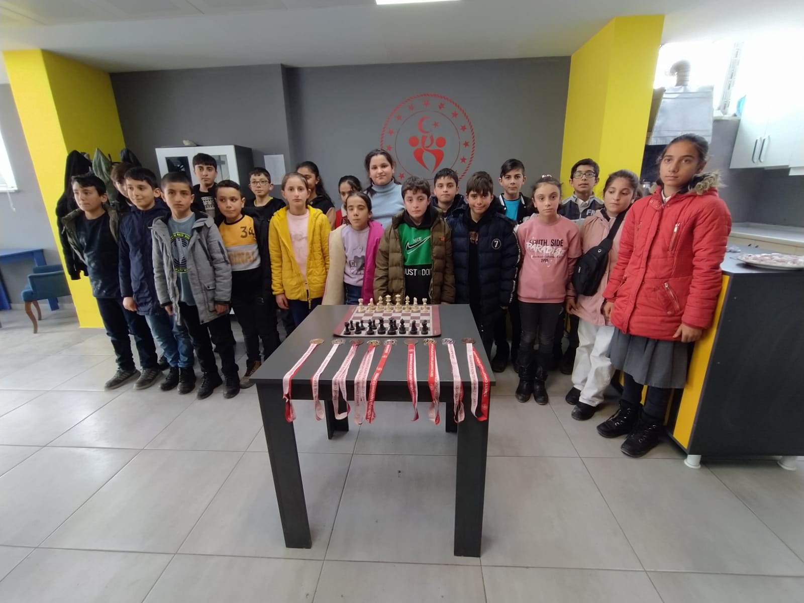 Eleşkirt’te Okul Sporları Satranç Turnuvası Tamamlandı