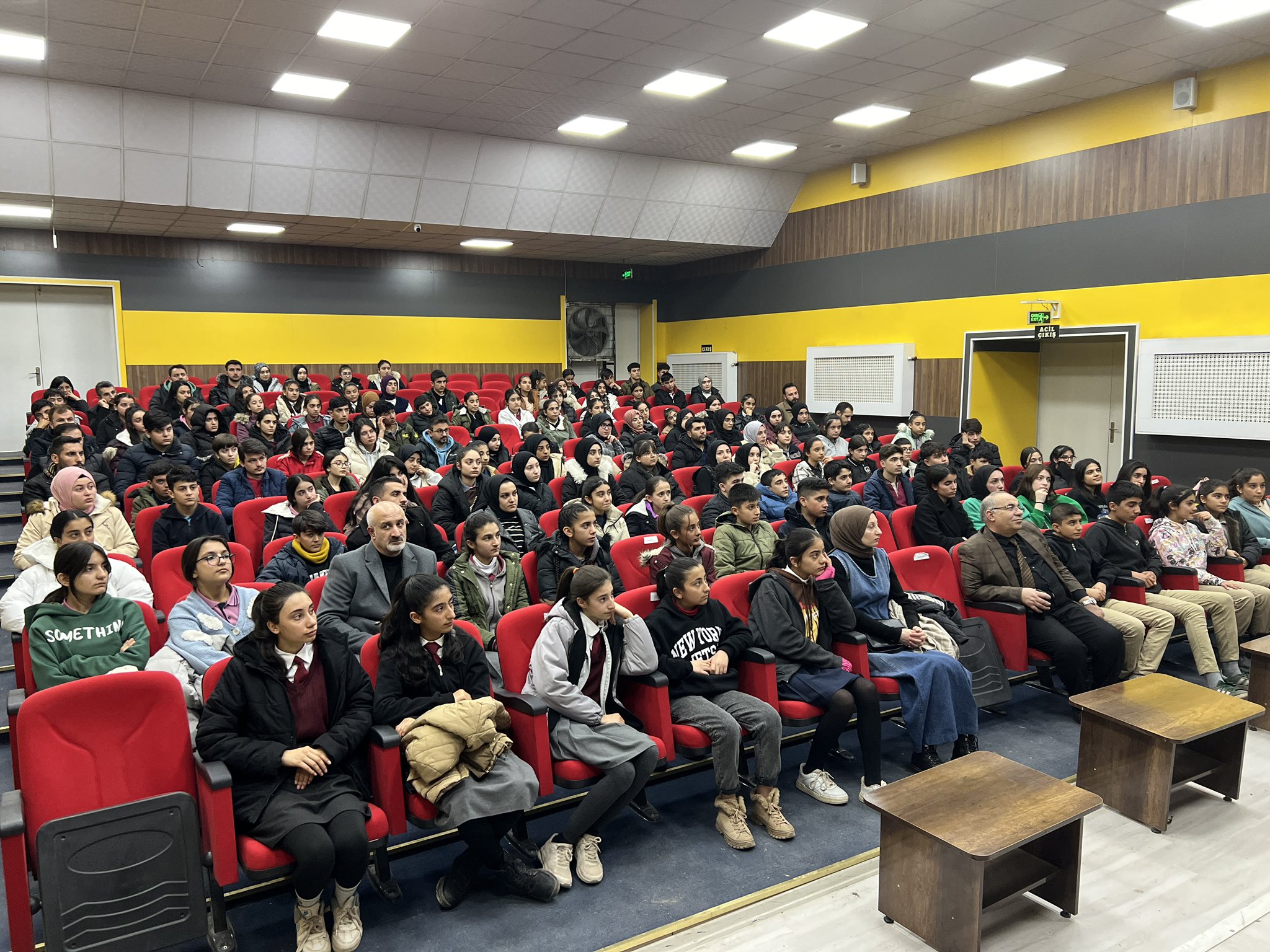 Doğubayazıt’ta sınav sırasında stres yönetimi ile ilgili söyleşi