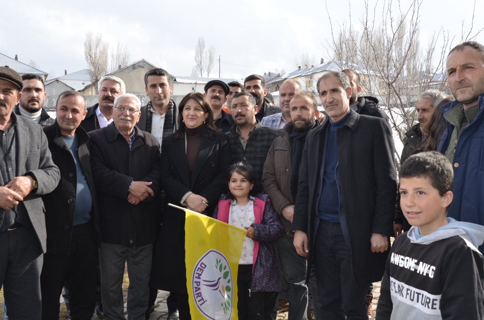 Dem Parti Erciş Heyeti Seçim Çalışmalarına Devam Ediyor