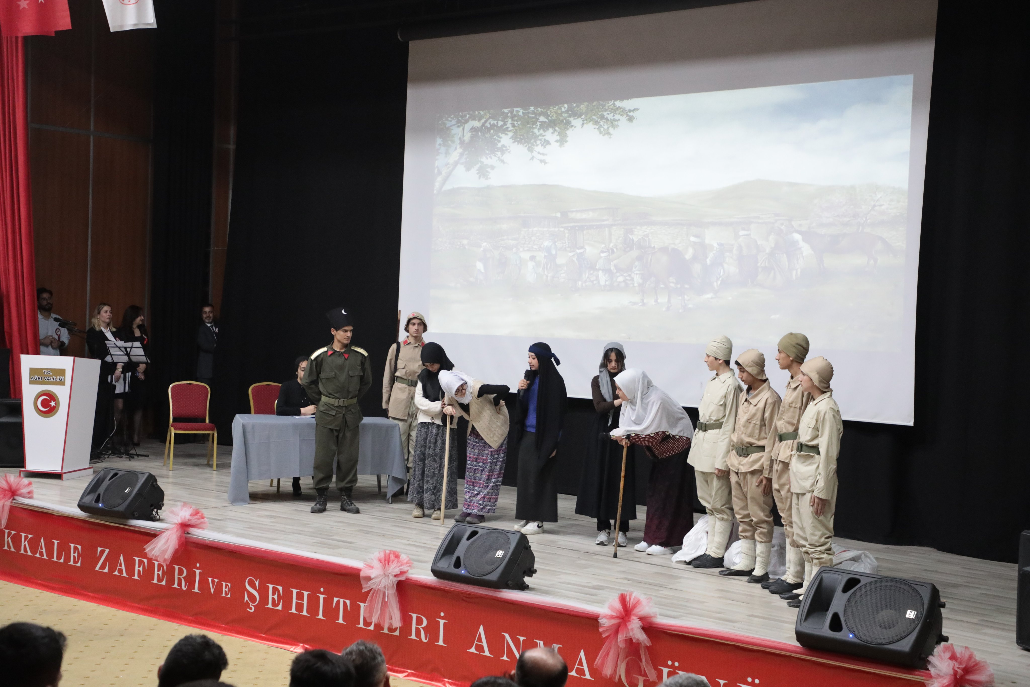 Ağrı'da Çanakkale Zaferi 109. yılında törenle anıldı