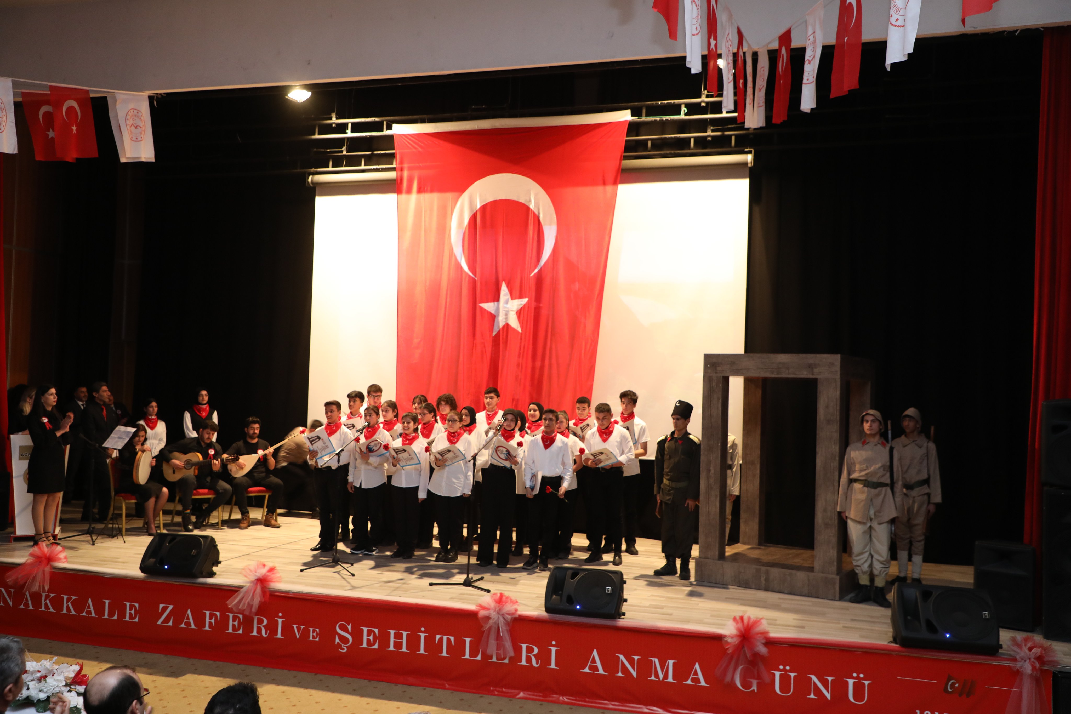 Ağrı'da Çanakkale Zaferi 109. yılında törenle anıldı