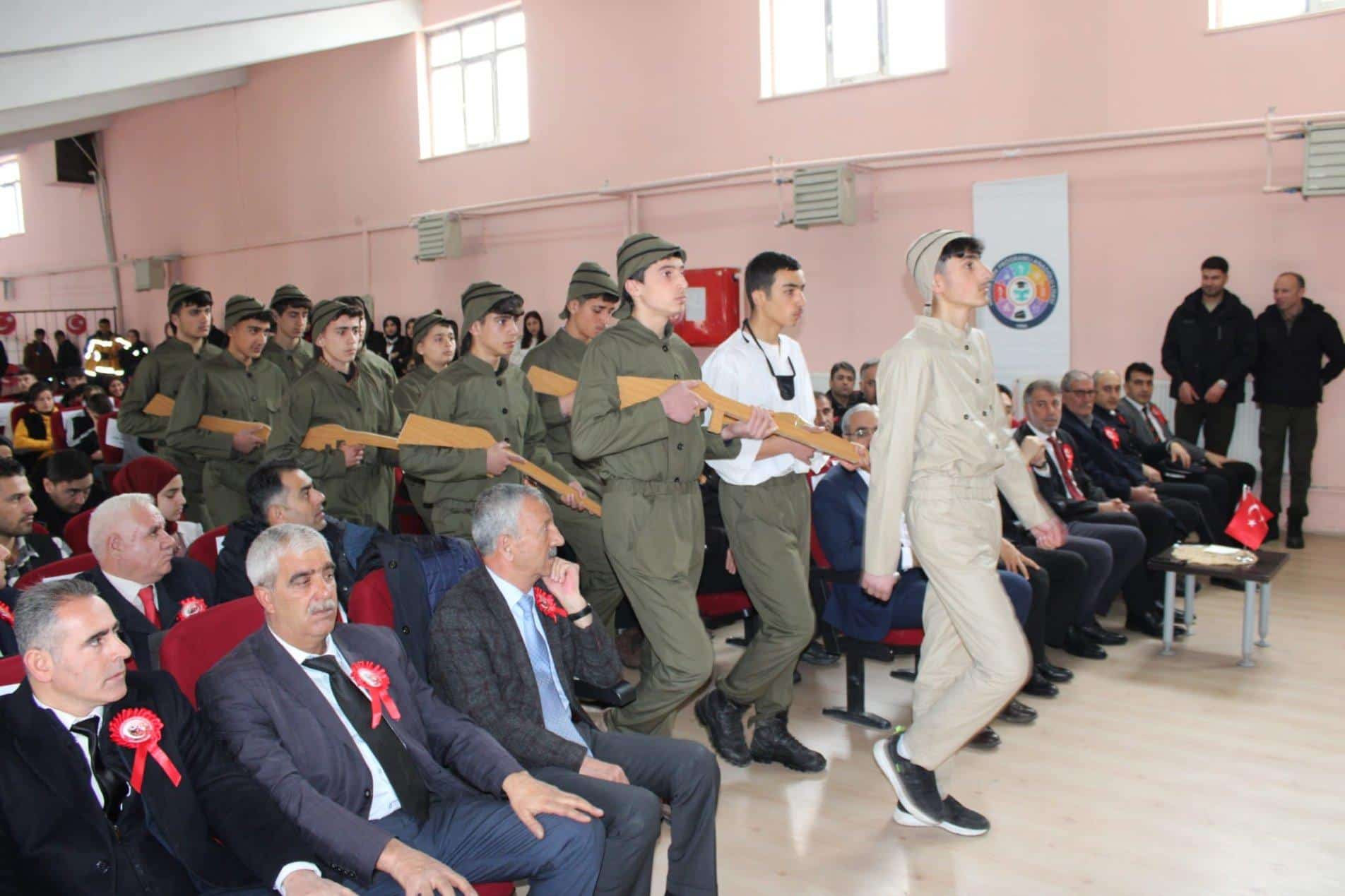 Hamur’da 18 Mart Etkinlikleri düzenlendi