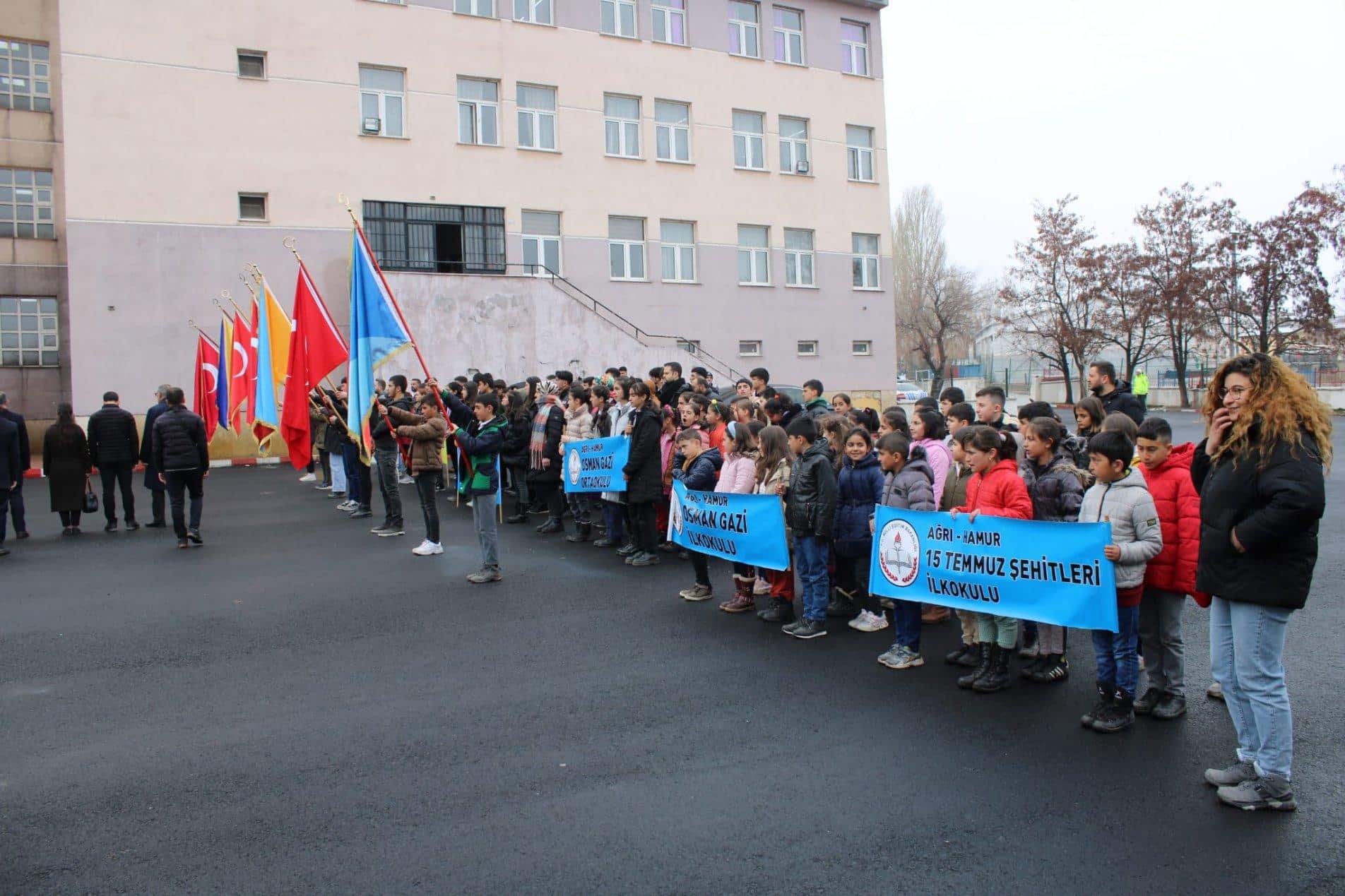 Hamur’da 18 Mart Etkinlikleri düzenlendi