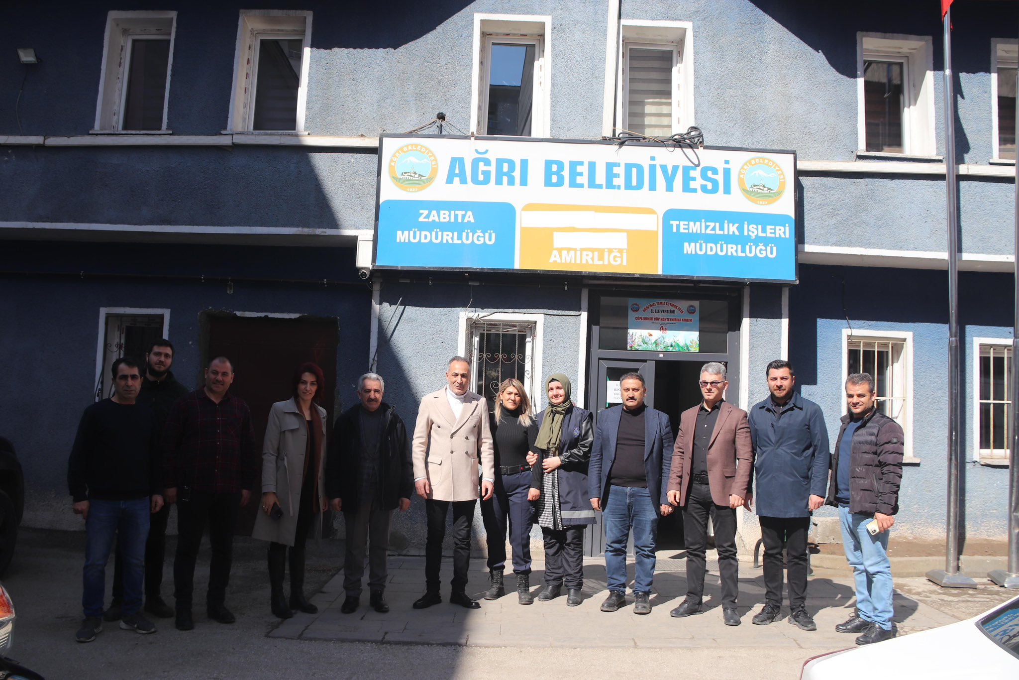 Başkan Karadoğan, Ağrı Belediyesi’ne bağlı müdürlükleri ziyaret etti