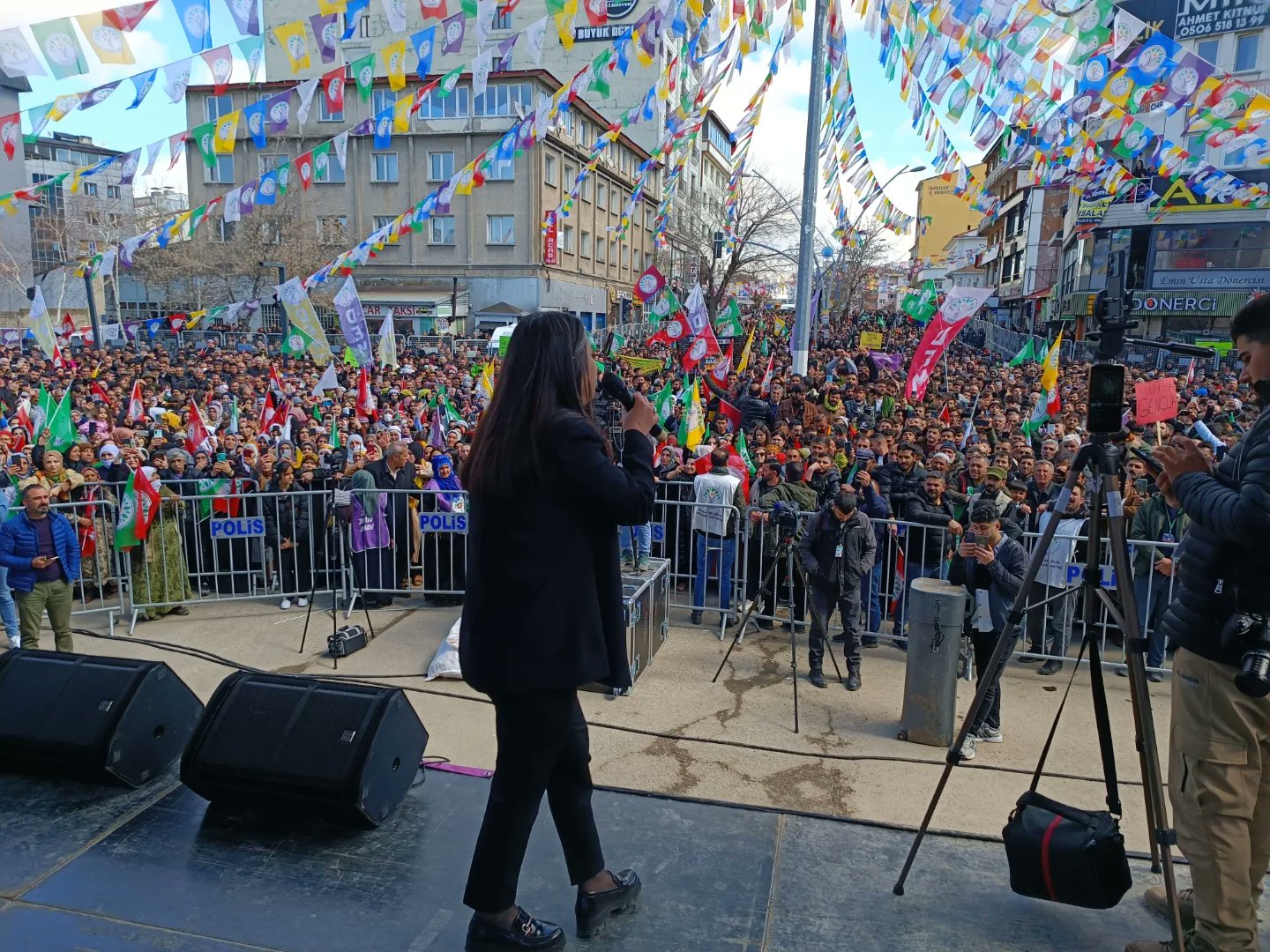 Dem Parti Final Mitingini Ağrı’da yaptı
