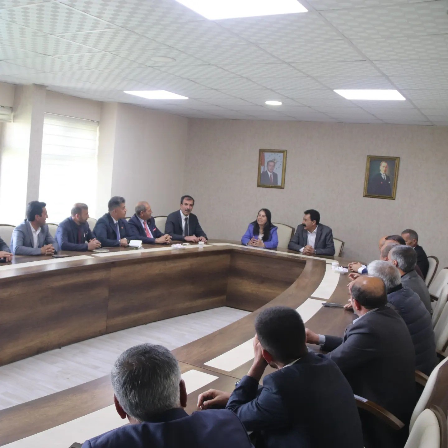 Ağrı Belediyesi’ne hayırlı olsun ziyaretleri devam ediyor