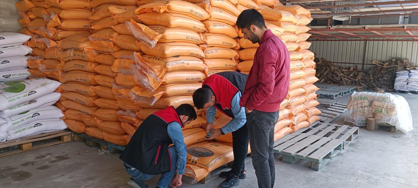 Ağrı’da gübre ve sertifikalı tohum satışı yapan bayiler denetlendi