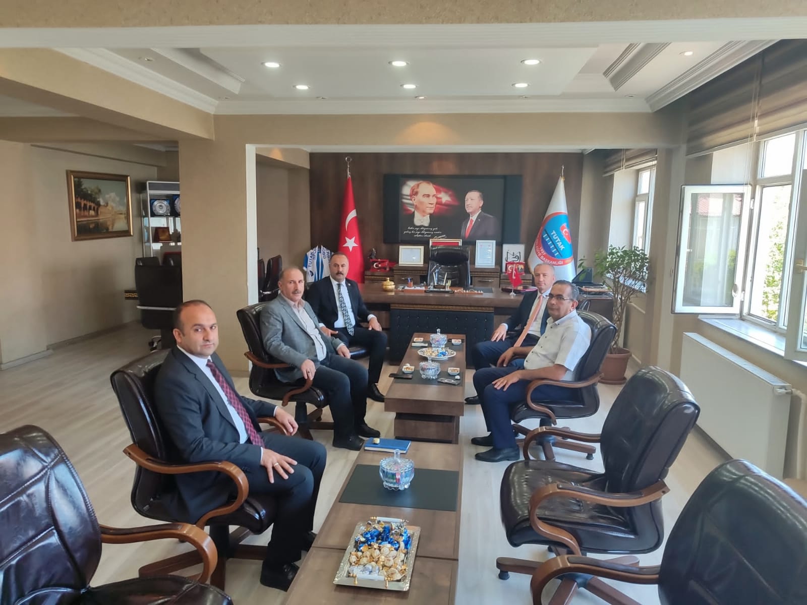 Müdür Kökrek, Tutak'taki öğretmenlerle bir araya geldi