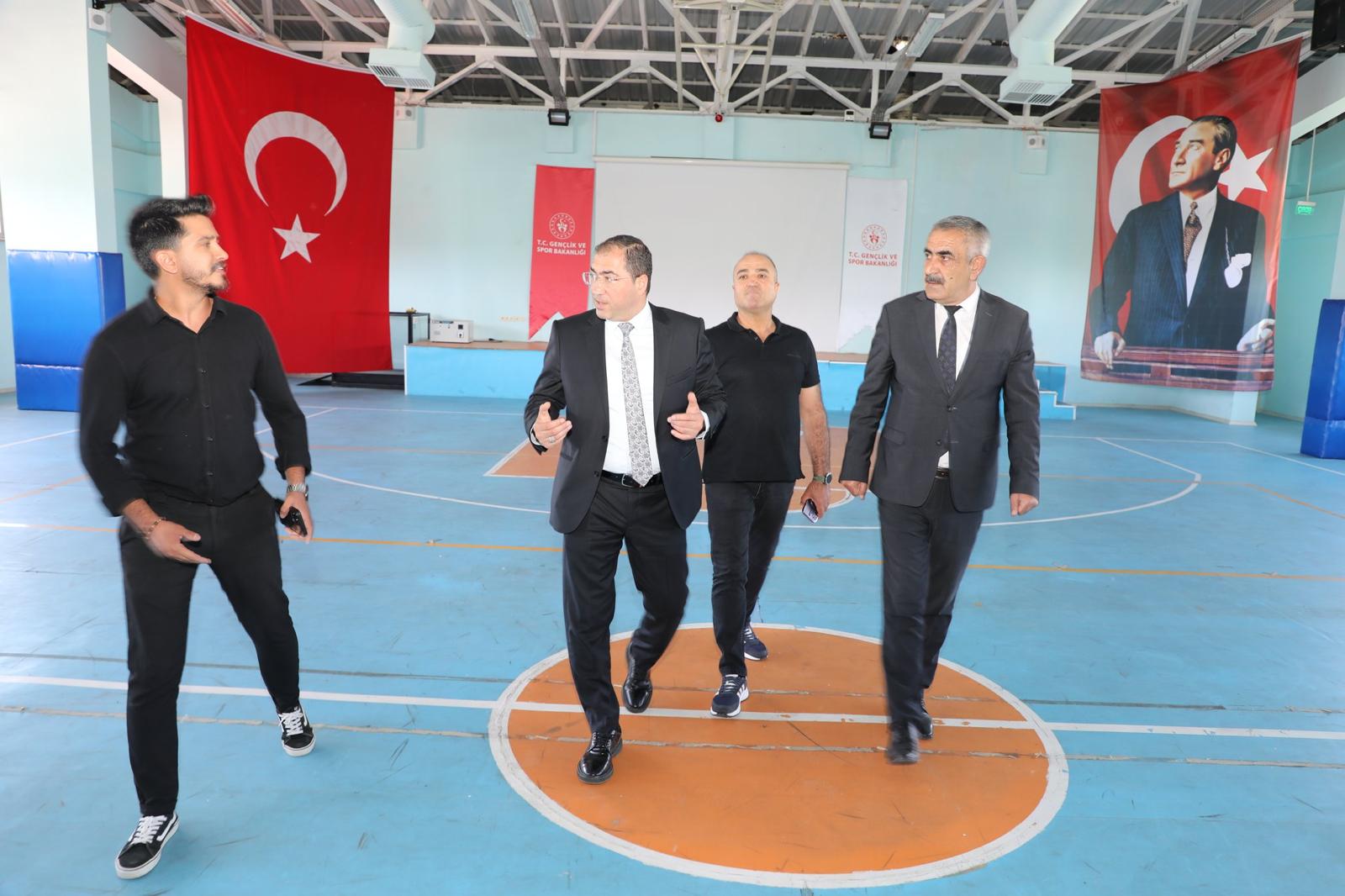 Ağrı Gençlik ve Spor il Müdürü Çelebi’den Eleşkirt’e ziyaret