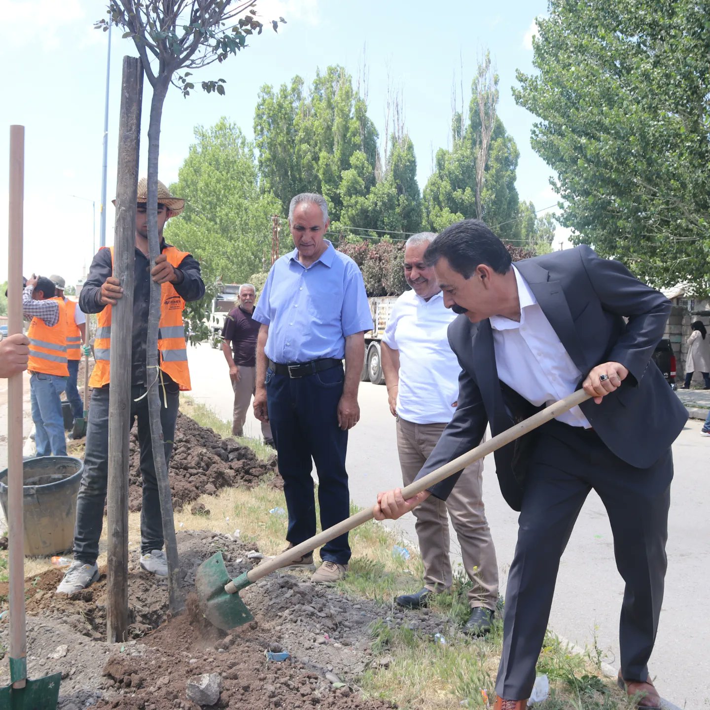 Ağrı yeşilleniyor