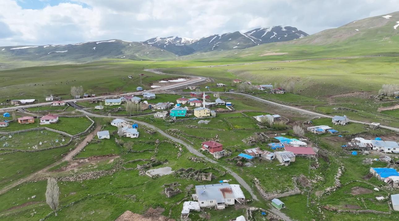 Ağrı'nın eşsiz güzellikleri dronla görüntülendi (Videolu Haber)