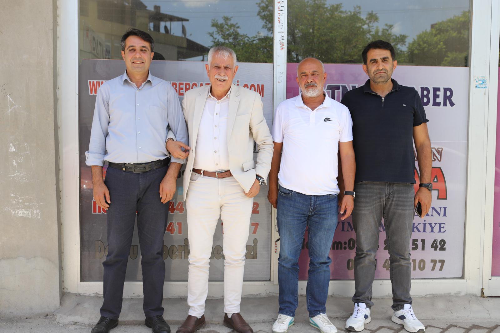 Ağrı Gazeteciler Cemiyeti Yönetiminden Gazetemize Ziyaret