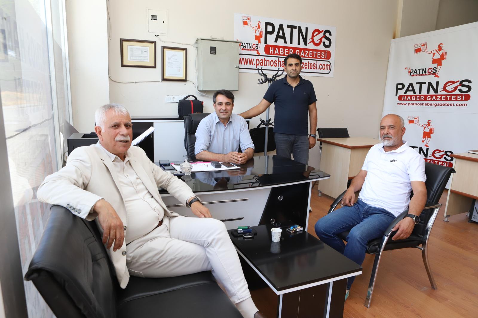 Ağrı Gazeteciler Cemiyeti Yönetiminden Gazetemize Ziyaret