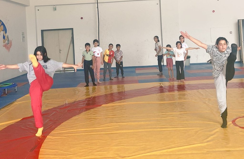 Ağrı’da Yaz Spor Kursları Tüm Heyecanıyla Devam Ediyor