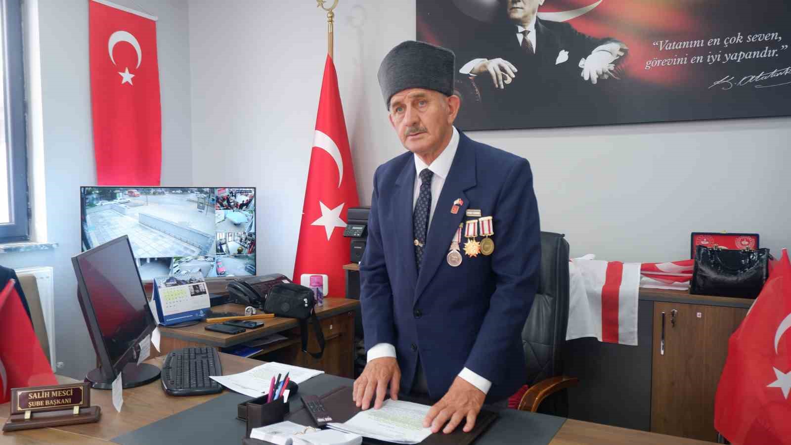 Erzurumlu Kıbrıs gazilerinden övünç madalyası talebi