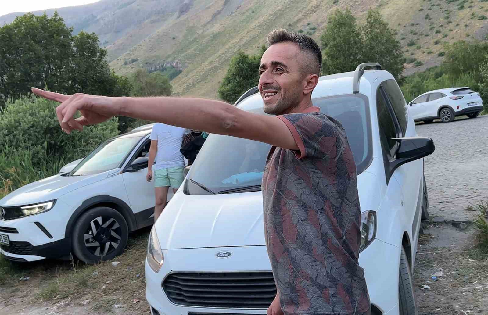 Nemrut Kratergölü misafirleri sürprizle karşılaştı