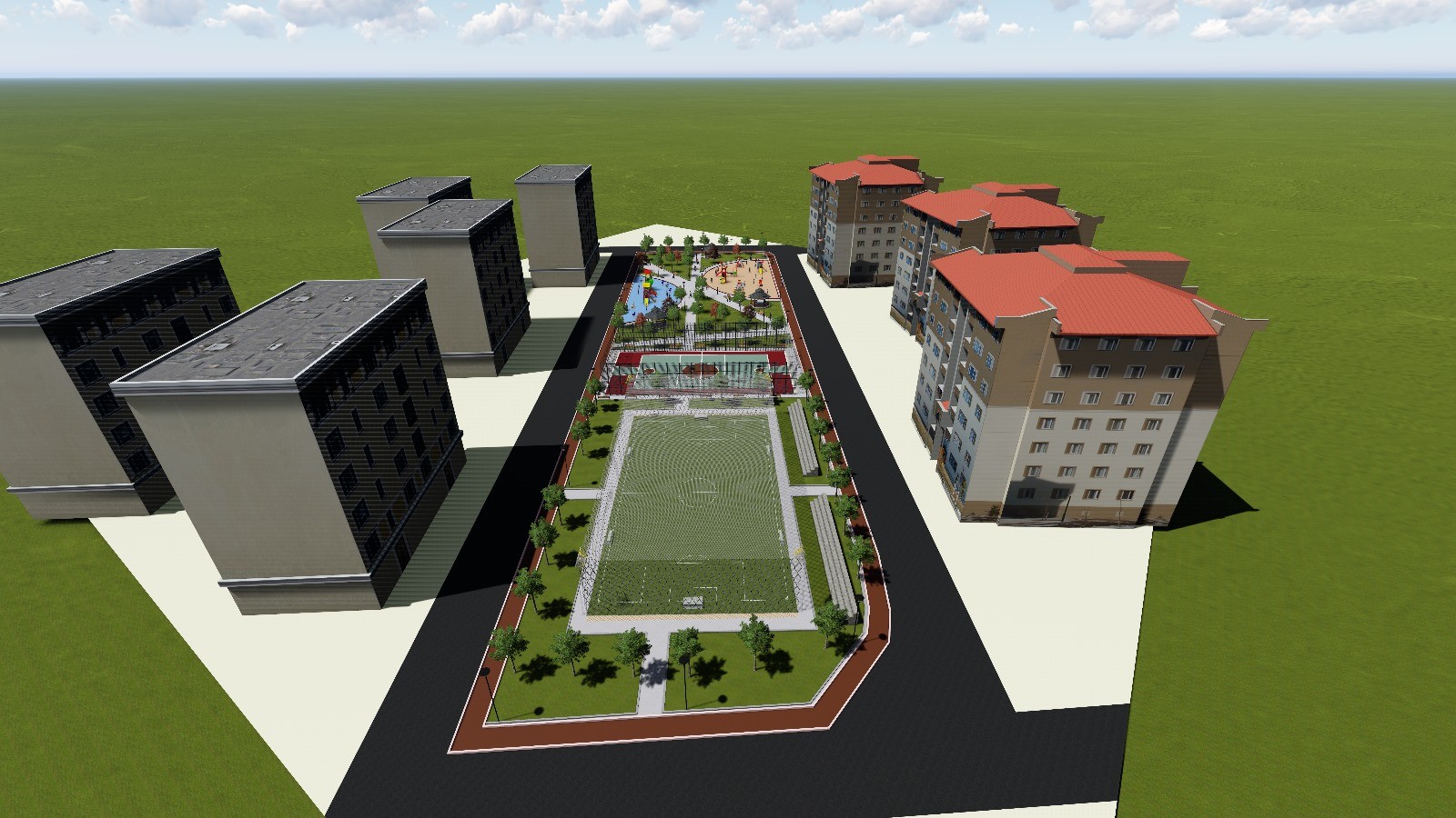 Ağrı'nın 18 mahallesinde yeni park alanları kazandırılıyor
