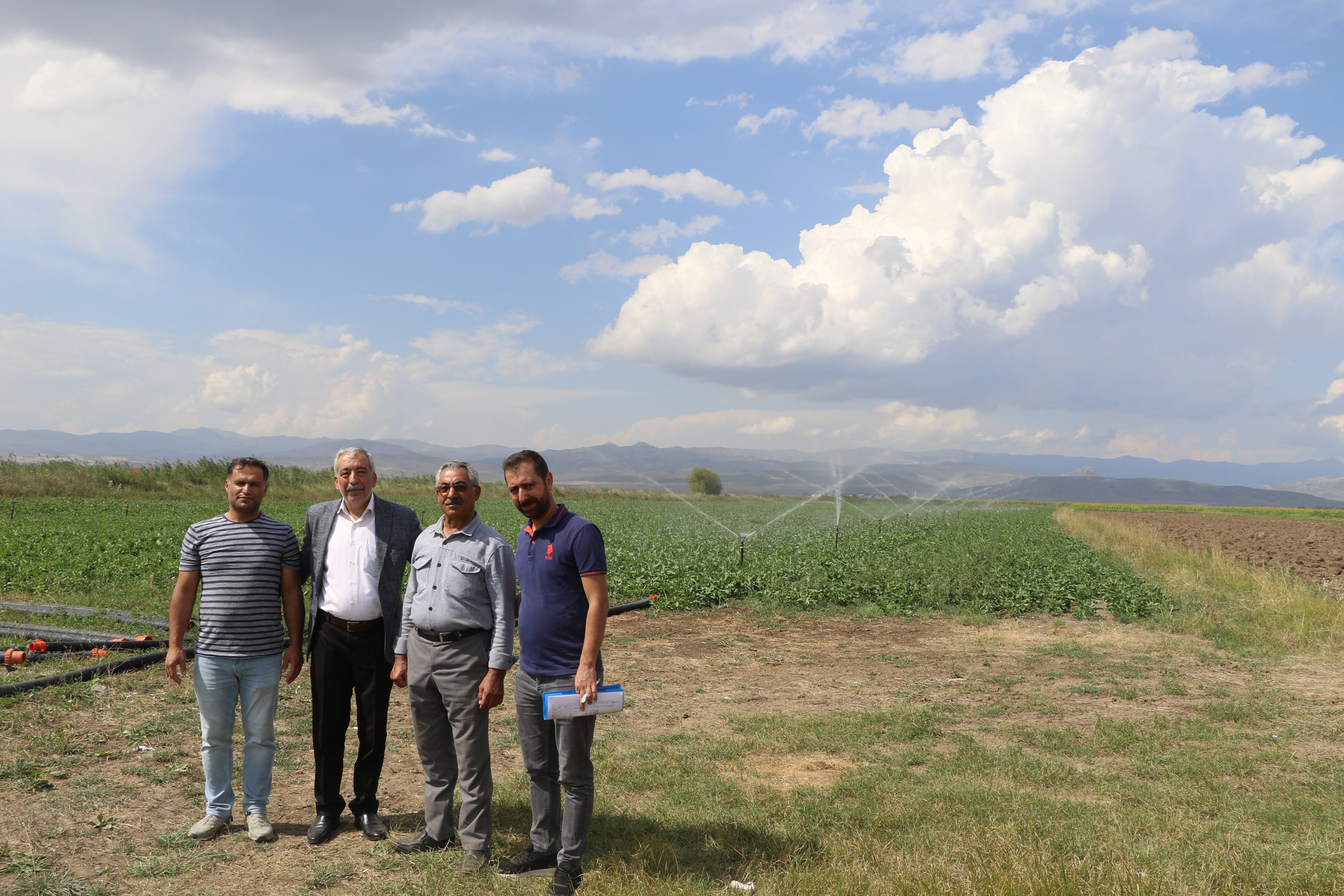 Ağrı'da Hibe Kazanan Projeler Kontrol Edildi
