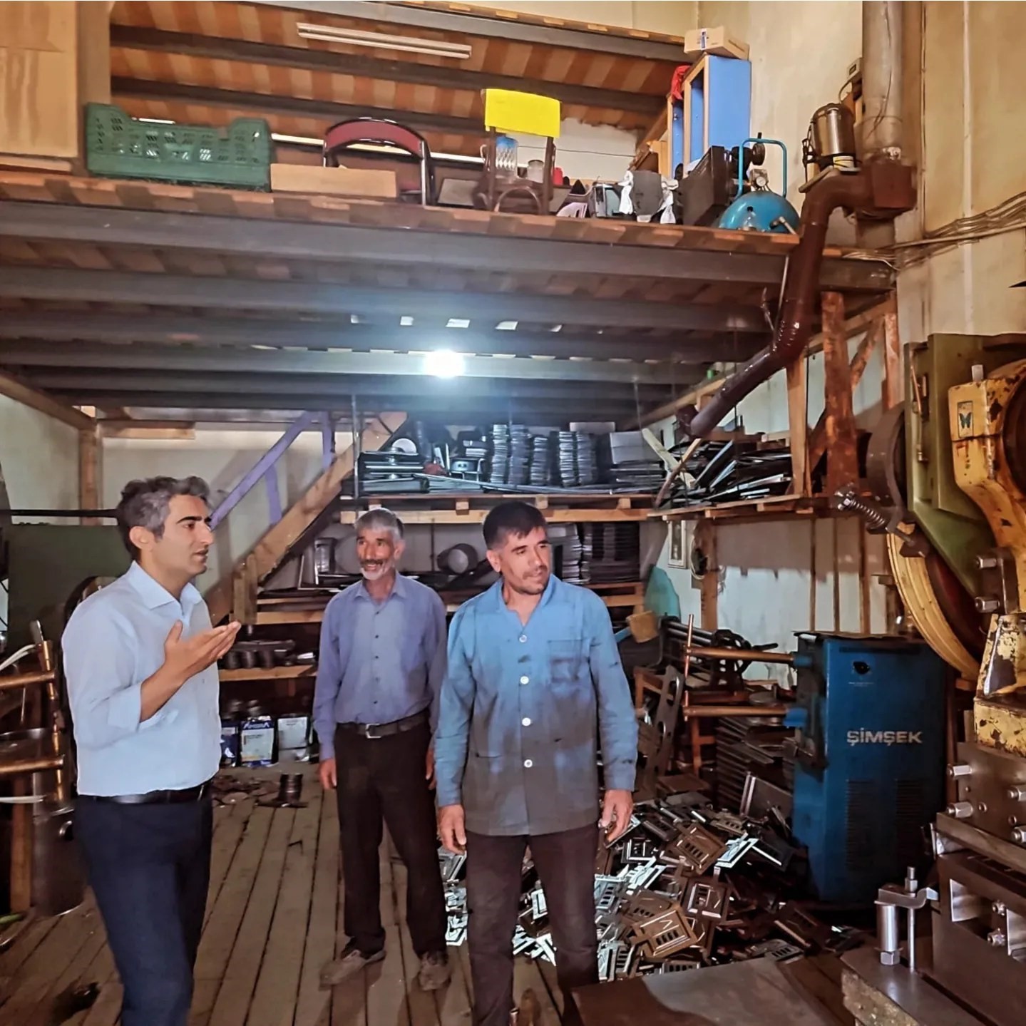 Kaymakam Aslantatar, Sanayi Esnafını Ziyaret Etti