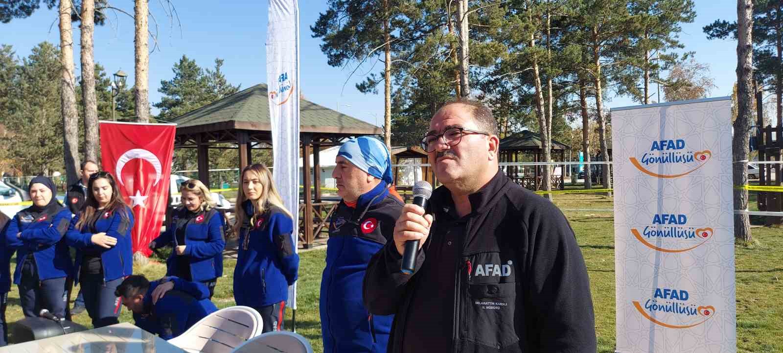Erzurum'da Destek AFAD Gönüllü Buluşması etkinliği gerçekleştirildi