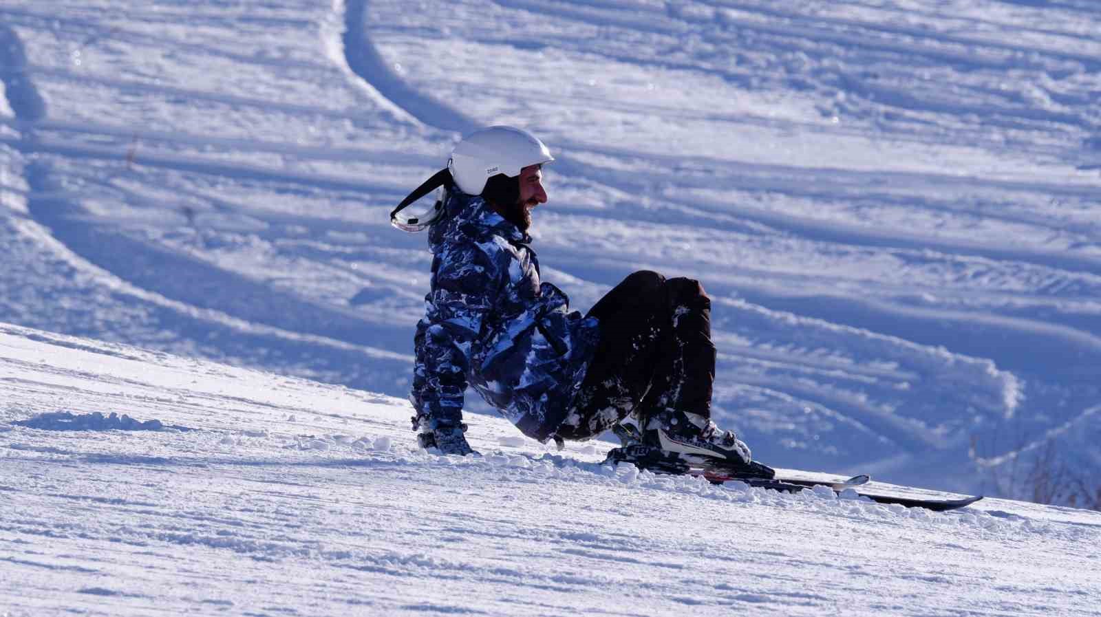 Palandöken'de kayak keyfi