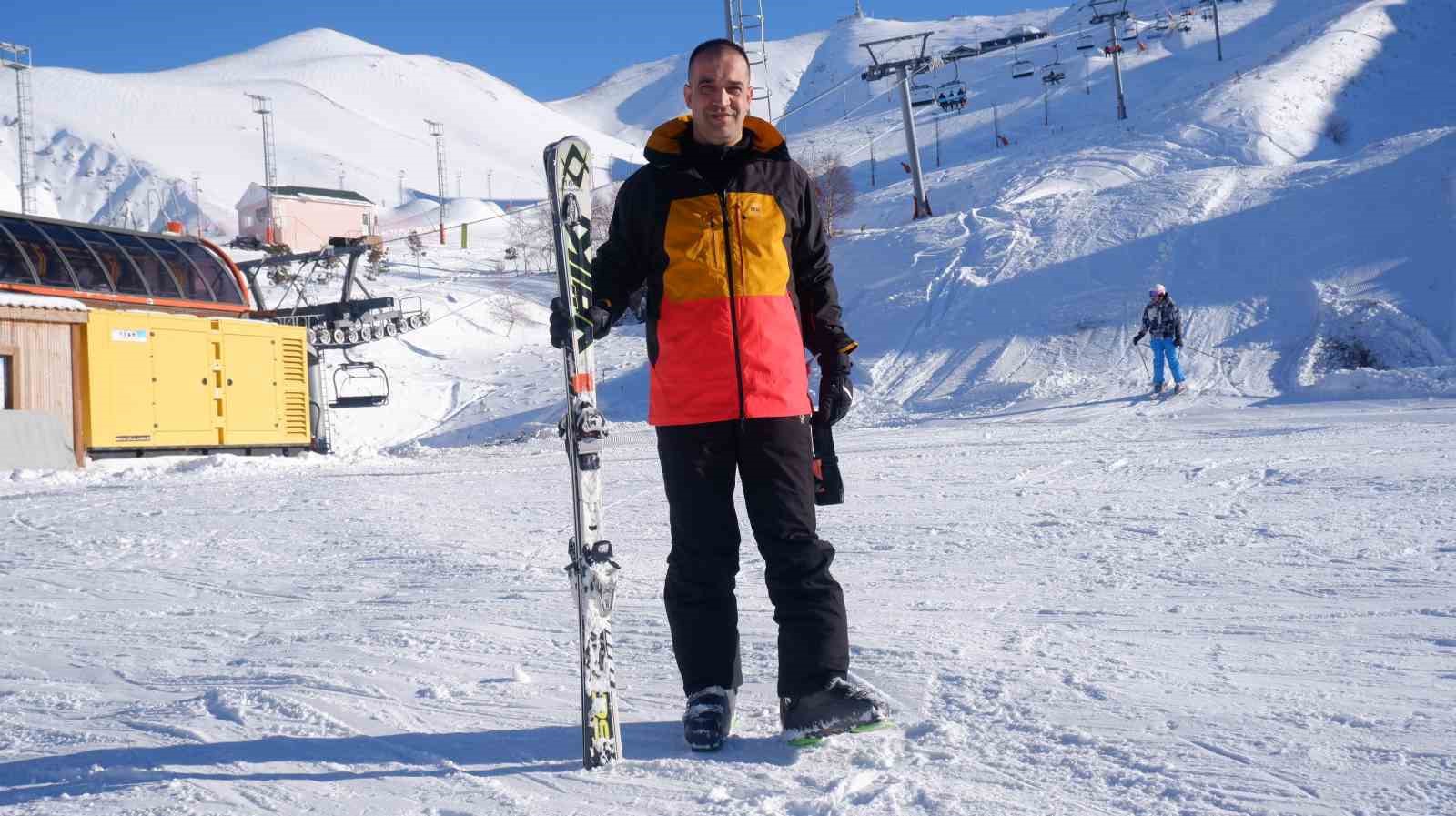 Palandöken'de kayak keyfi