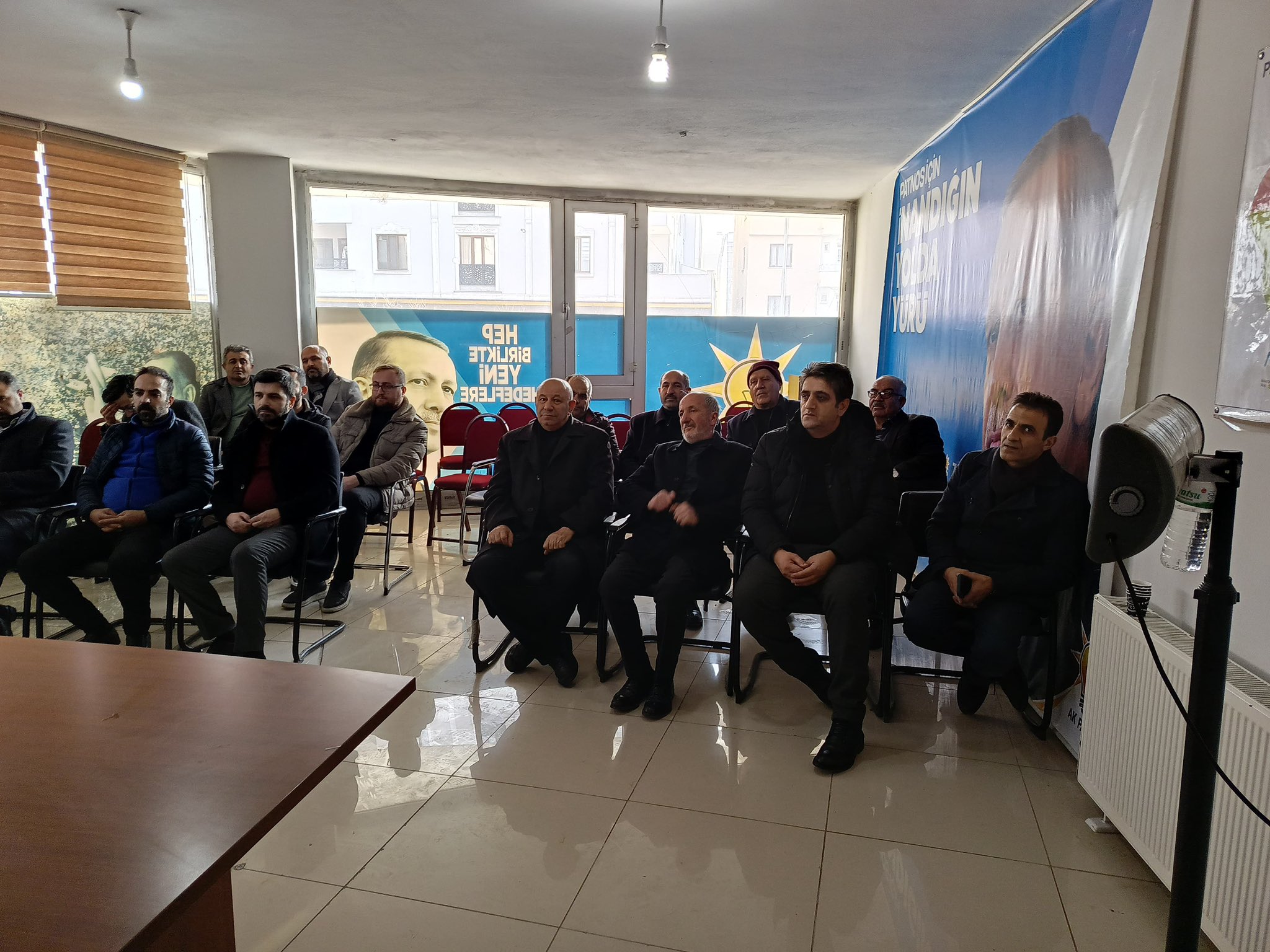 Patnos'ta Çetin Taşdemir Başkanlığında Haftalık Olağan Toplantı Gerçekleştirildi