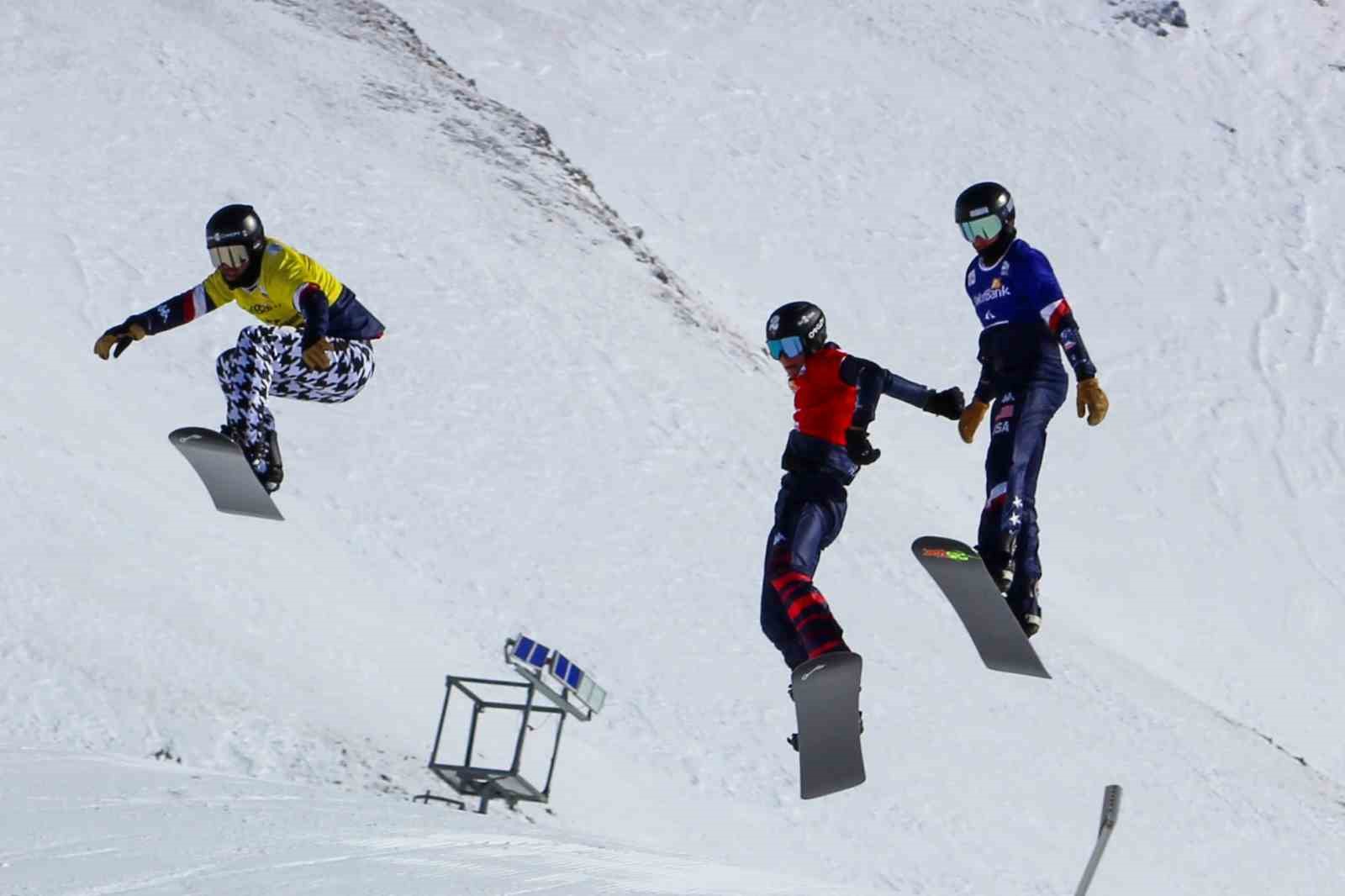 Erzurum FIS Dünya Snowboard Kupası'na ev sahipliği yapıyor