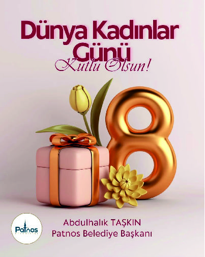 Başkan Taşkın'dan 8 Mart Dünya Kadınlar Günü mesajı