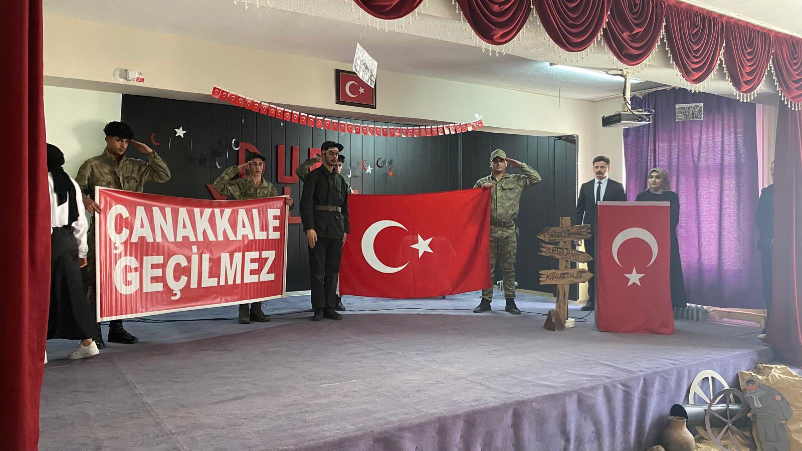 Patnos'ta 18 Mart Çanakkale Zaferi Coşkuyla Anıldı