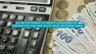 6 Milyon Memur ve Emekliyi İlgilendiriyor! Hükümetten Yeni Zam Teklifi Geldi: En Düşük Maaş...