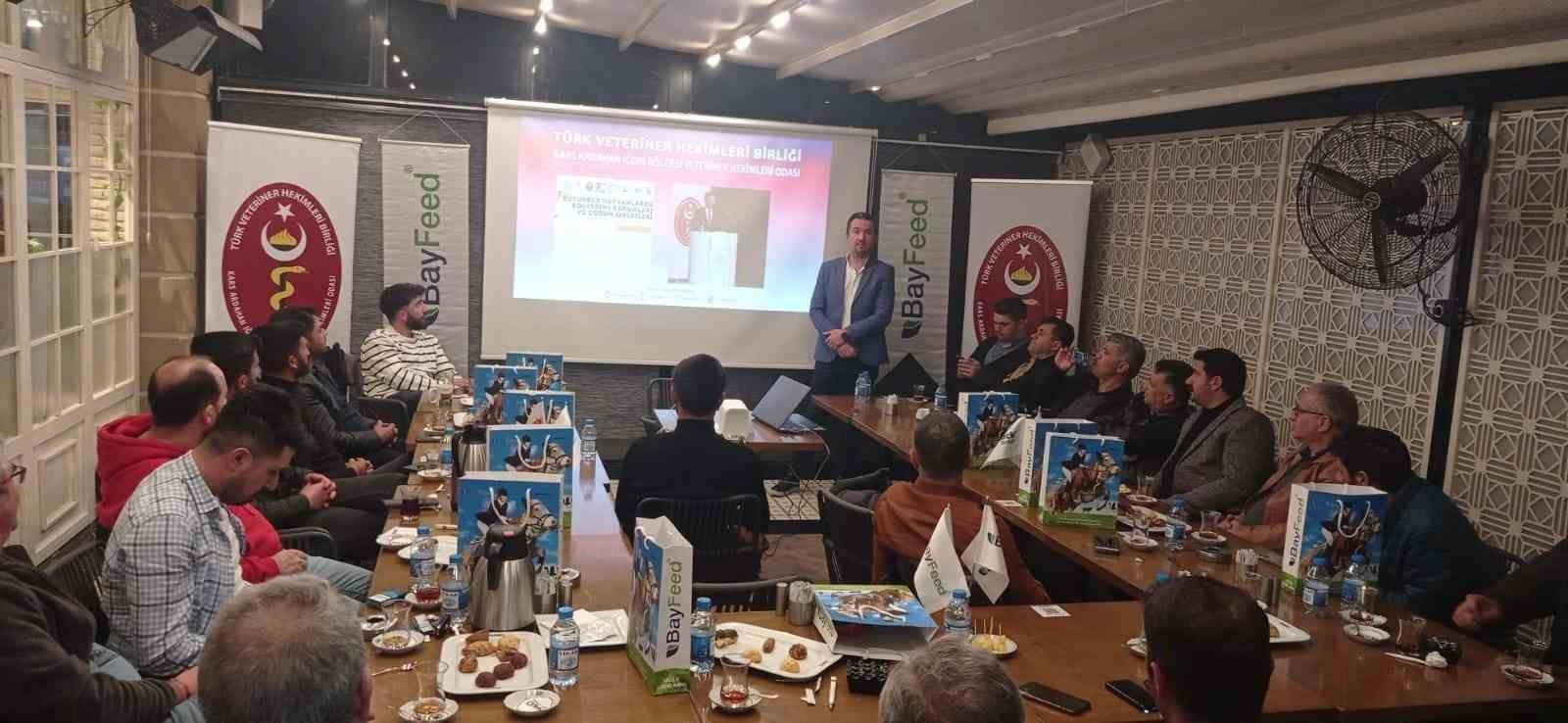 Iğdır'da "Hayvan besleme ve beslenme hastalıkları" ele alındı