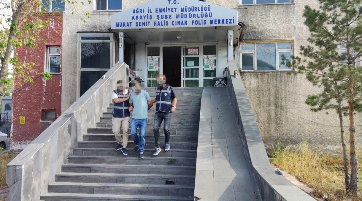 Ağrı'da 18 yıl cezası olan şahıs yakalandı