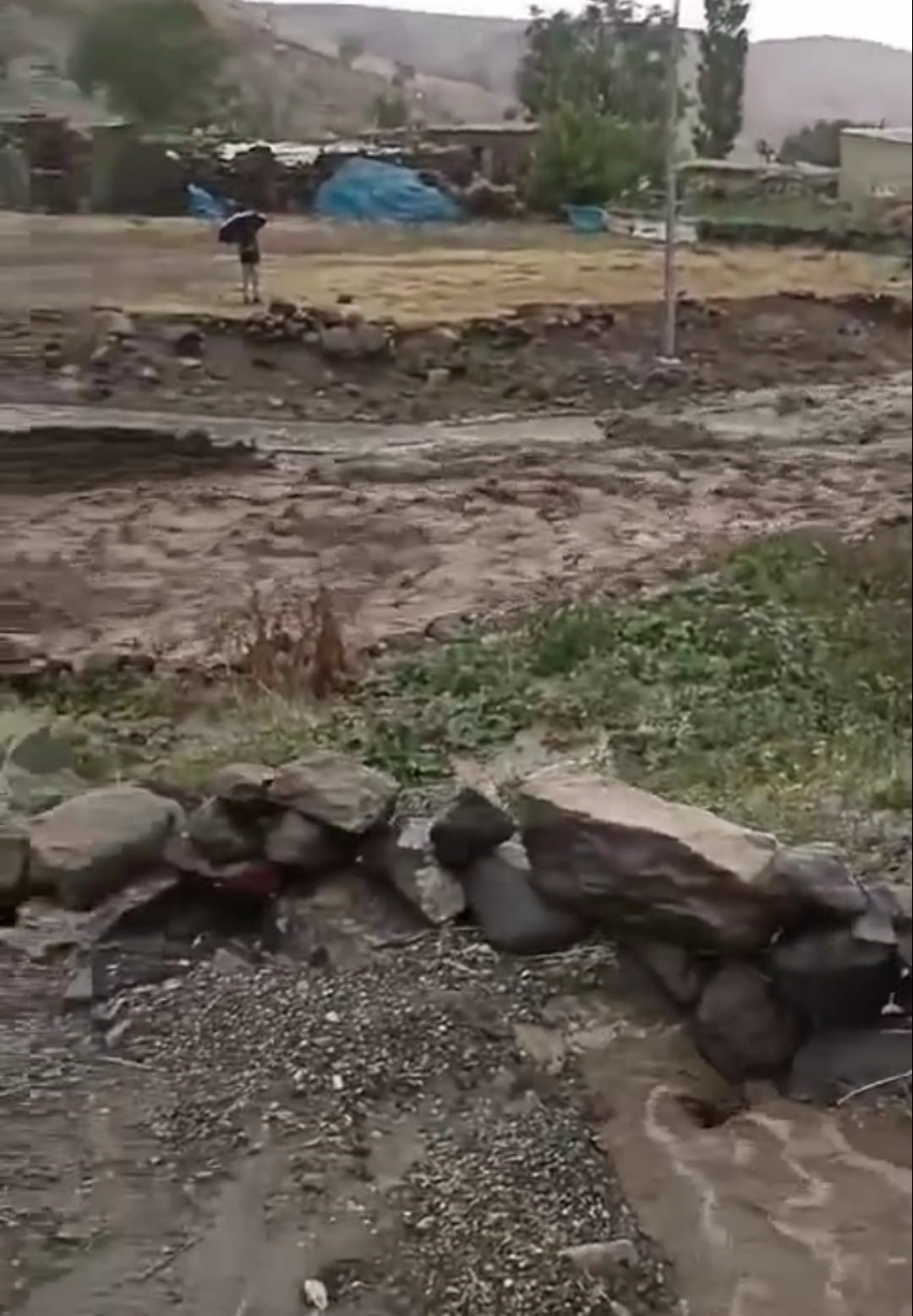 Iğdır'da yağışlar sele neden oldu