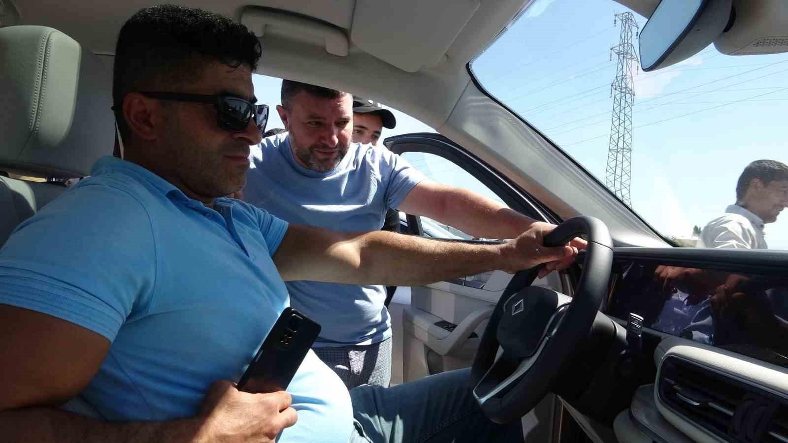 Togg'u açık oto pazarında görenler gözlerine inanamadı