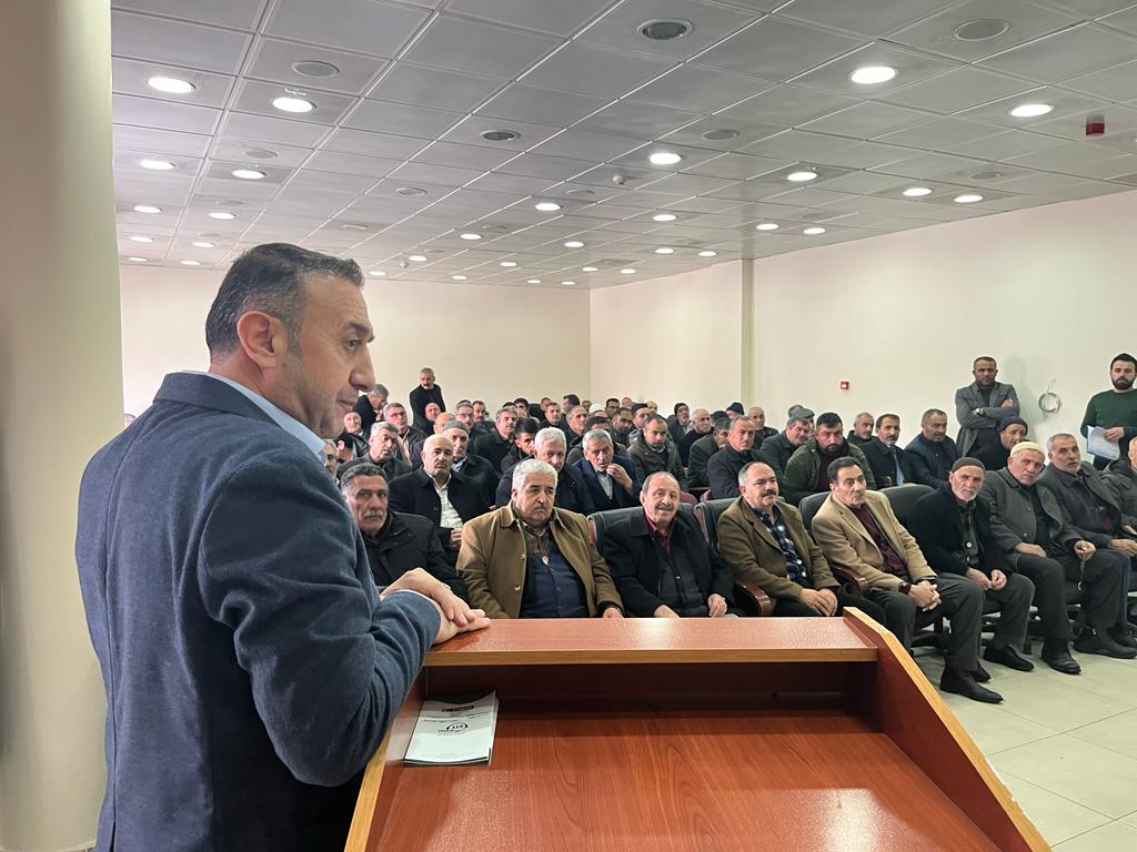 Patnos'ta Kırsal Kalkınma Hibe Projeleri Tanıtım Toplantısı Düzenlendi