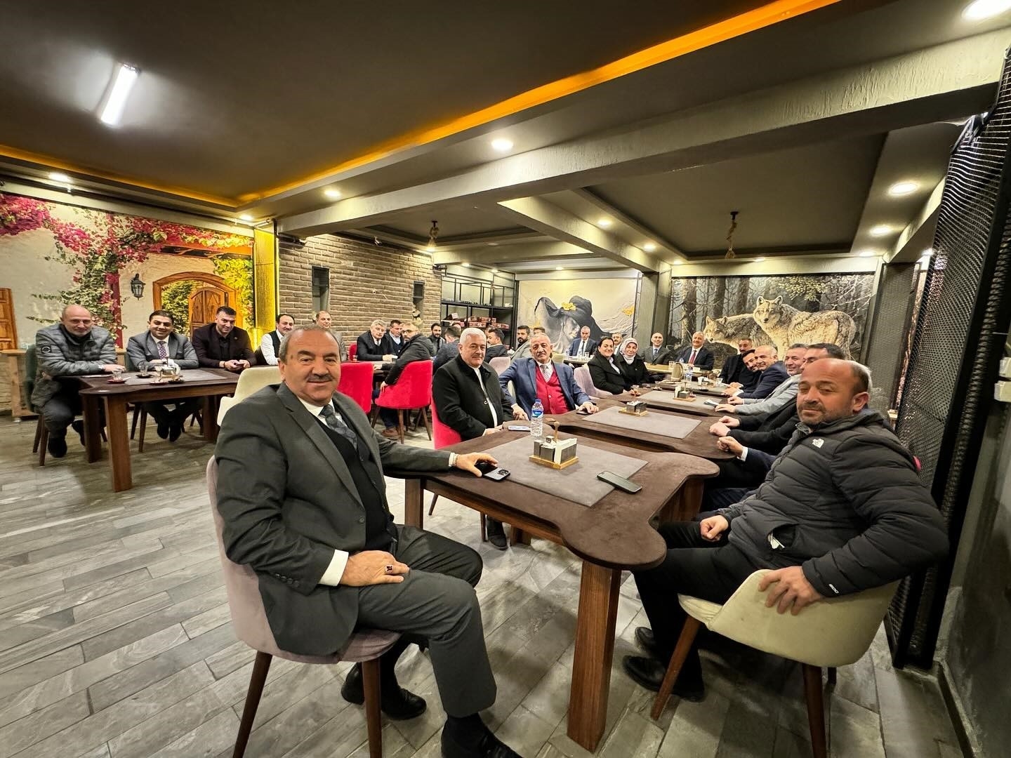 Aziziye Cumhur ittifakı istişare toplantısında buluştu