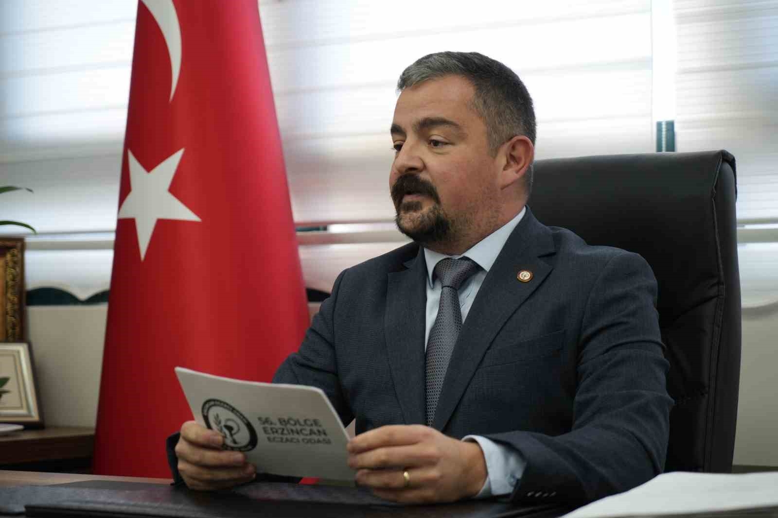 Eczacı Odası Başkanı Sarıkaya; "Eşdeğer ilaç güvenli ilaçtır"