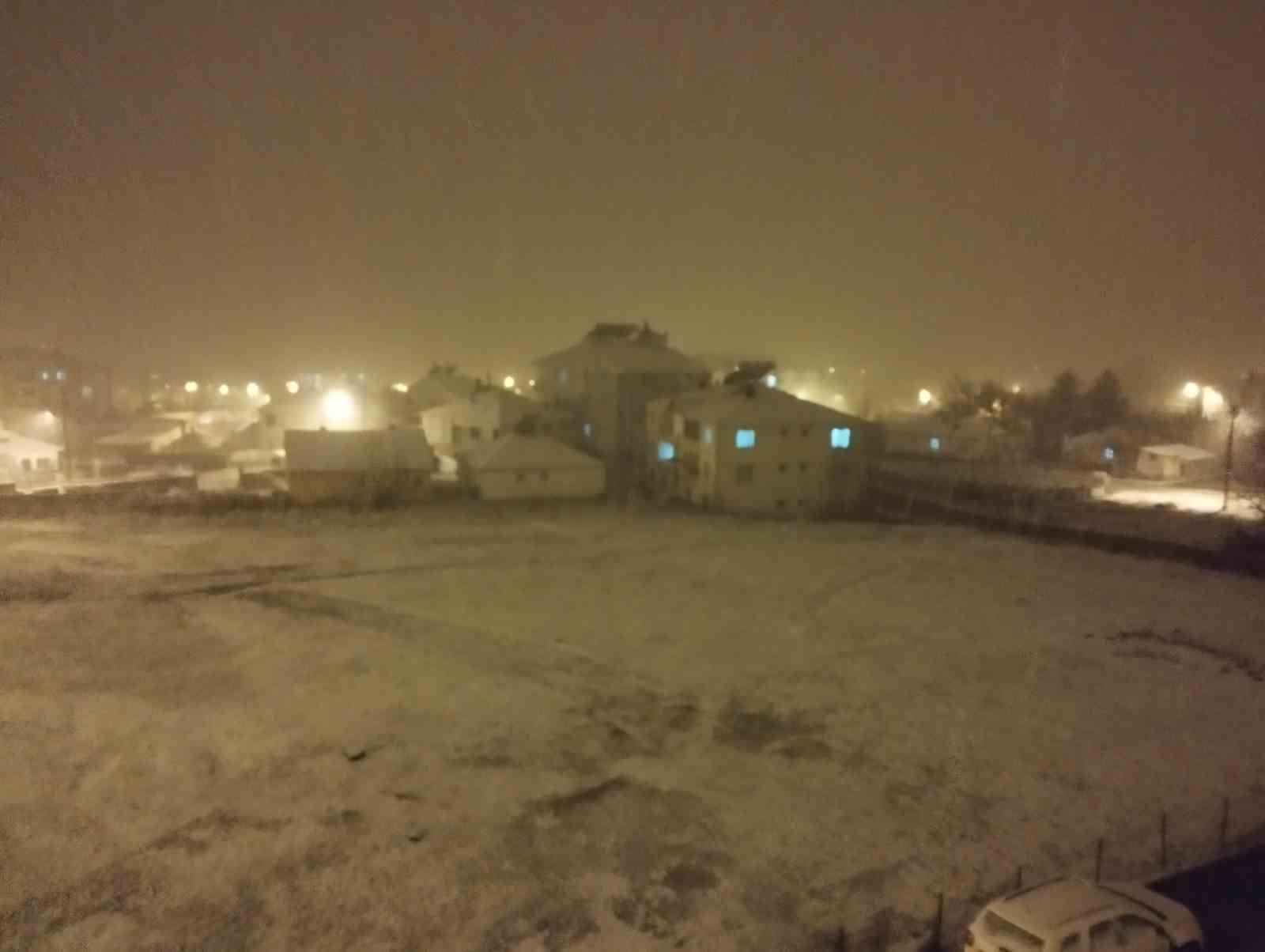 Varto'da kar yağışı: 20 köy yolu ulaşıma kapandı