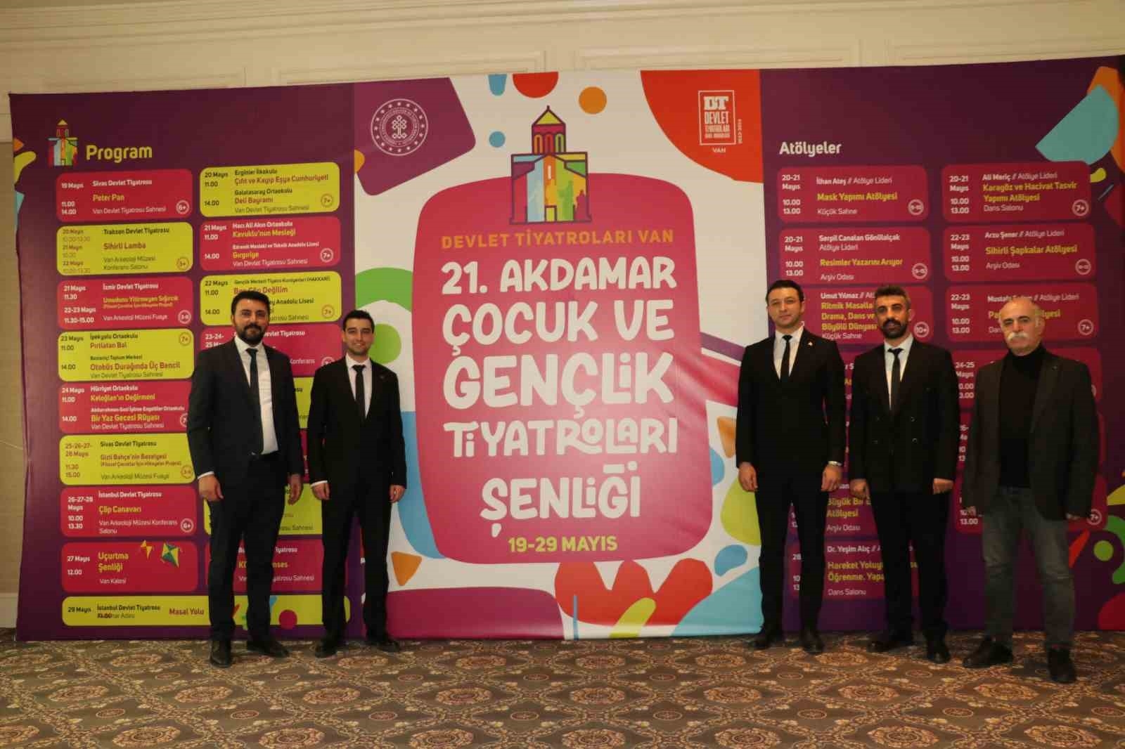 21. Van Akdamar Çocuk ve Gençlik Tiyatroları Şenliği 19 Mayıs'ta başlıyor