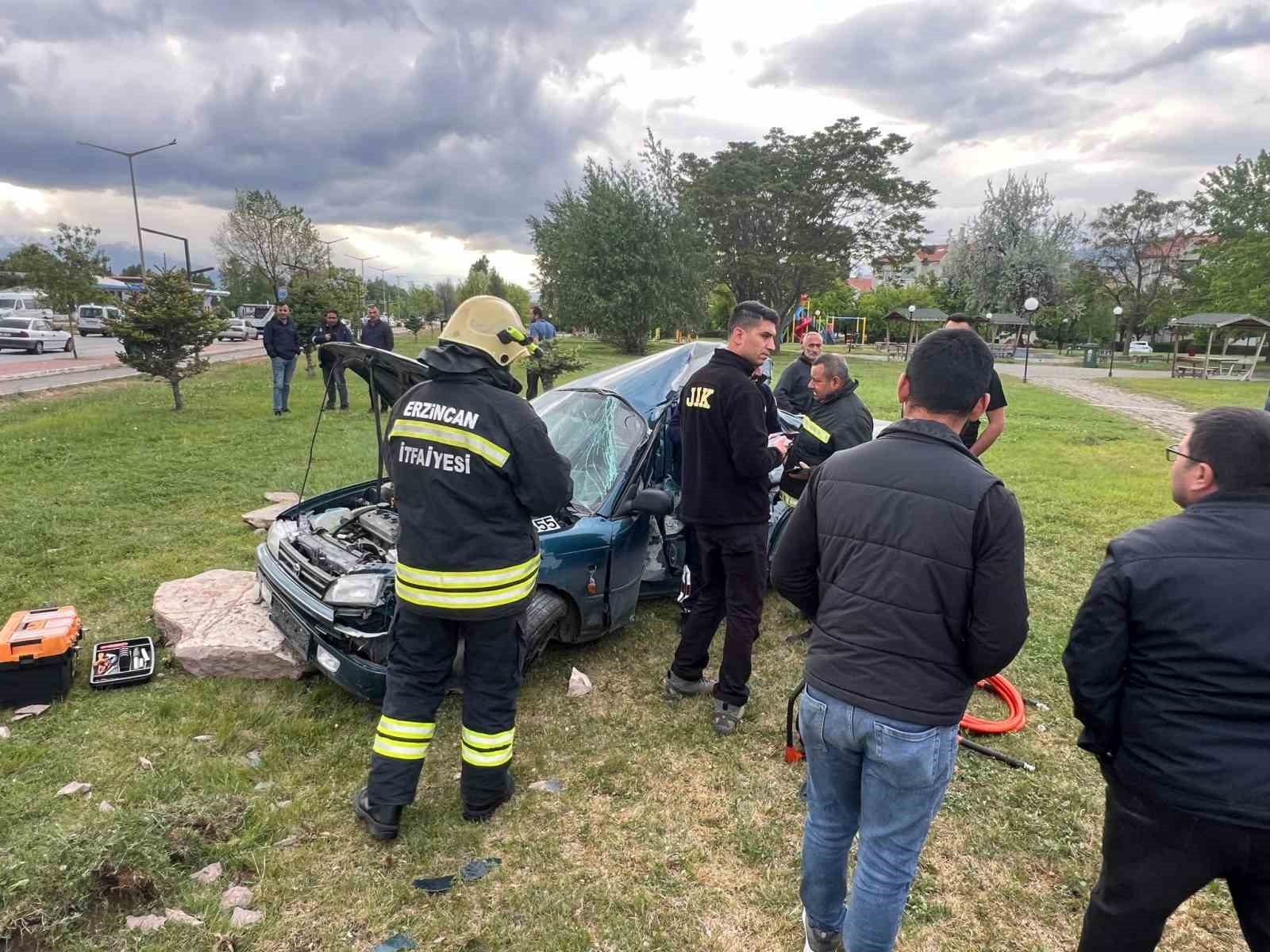 Meydana Gelen Trafik Kazasında 1 Kişi Yaralandı