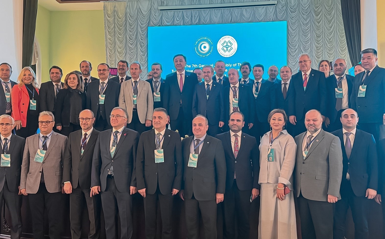 Rektör Çomaklı, Bakü'de gerçekleşen TÜRKÜNİB toplantısına katıldı