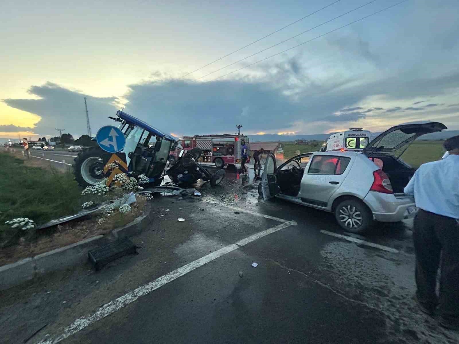 Ağrı'da trafik kazası: 4 yaralı