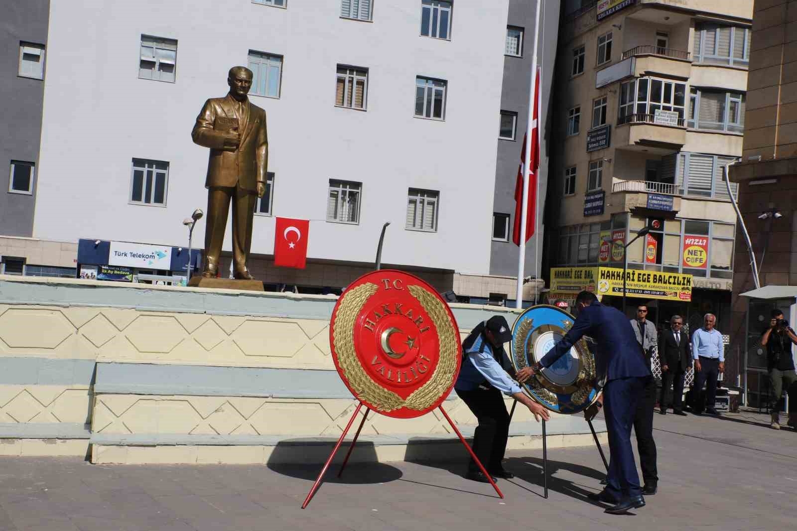 Hakkari'de 30 Ağustos Zafer Bayramı coşkusu