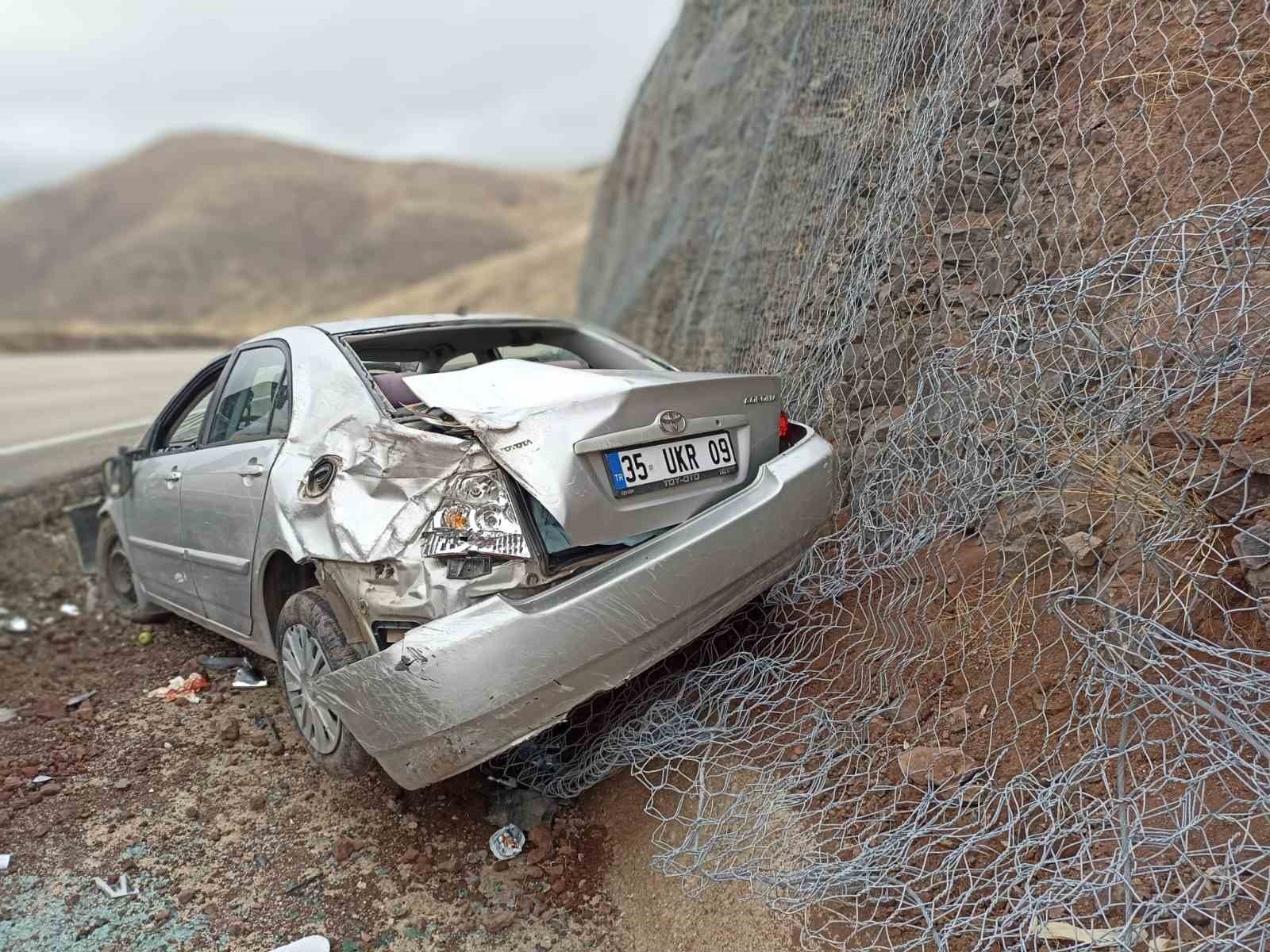 Malatya'da trafik kazası: 1 yaralı