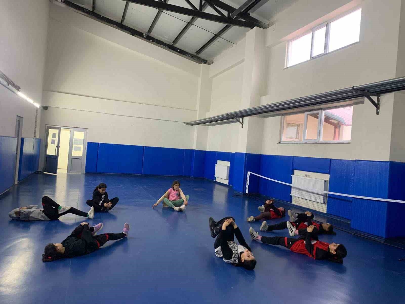 Muş Varto'da atletizm kurslarına yoğun ilgi
